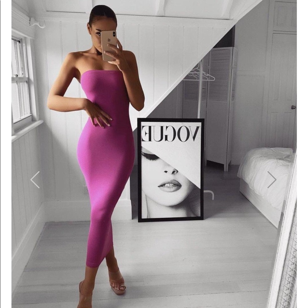 Klara Midi Dress Luxe Fashion Label